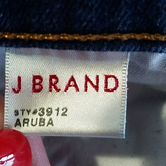 J Brand Style 3912 Aruba dark wash skinny jean sz24 - Picture 8 of 8
